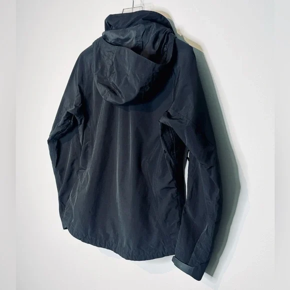 The North Face HyVent Waterproof Zipper Black Nylon Women’s Jacket Coat Size M - Picture 6 of 15